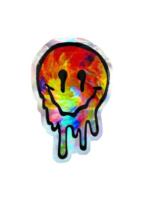 Zip bag Melting Smiley