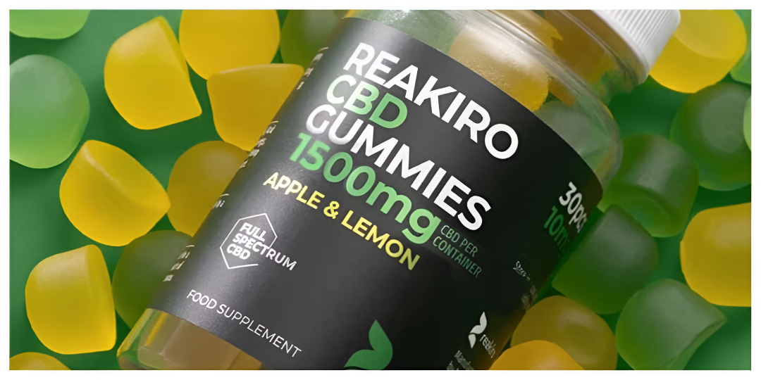 reakiro cbd gummies bottle