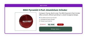 Pyramid_2_part_grinder_30_off_banner_red_eye_monkey-1-300x132 How to Clean a Grinder: A Red Eye Monkey Guide
