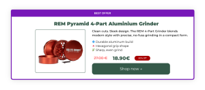 Pyramid_4_part_grinder_30_off_banner_red_eye_monkey-300x132 How to Clean a Grinder: A Red Eye Monkey Guide